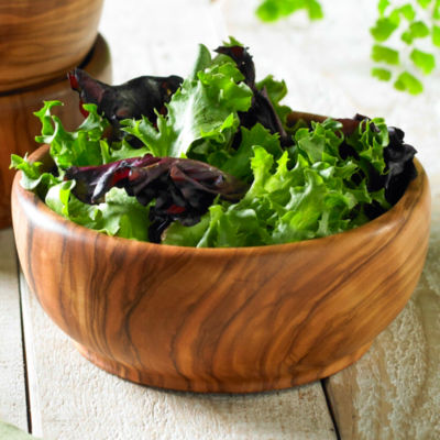 Individual Olive Wood Salad Bowl