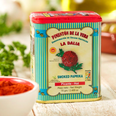 Hot Smoked Paprika by La Dalia (2 Tins)