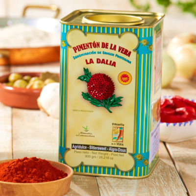 Bittersweet Smoked Paprika by La Dalia (Extra Large Tin)