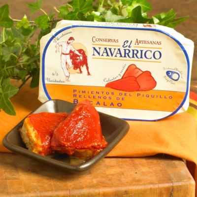 Piquillo Peppers Stuffed with Bacalao