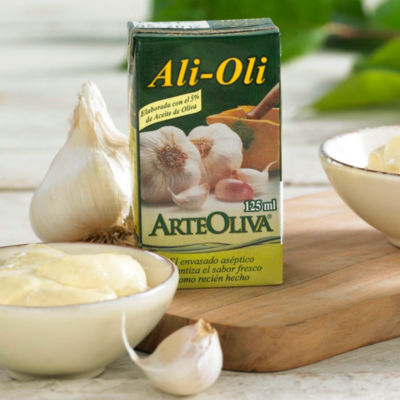 Alioli Garlic Mayonnaise with Extra Virgin Olive Oil (3 Packages)