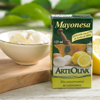 Mayonesa with Extra Virgin Olive Oil by Arteoliva (3 Packages)