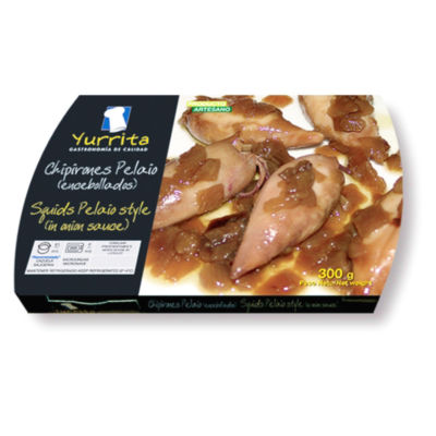 Chipirones Pelaio - Baby Squid in Onion Sauce