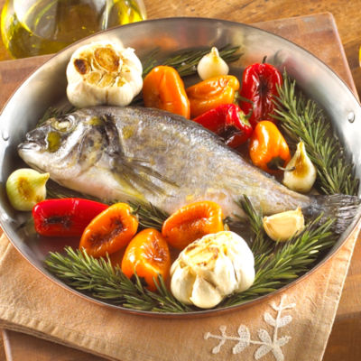 Dorada a Punto - Whole Gilthead Bream in Olive Oil & Vinegar