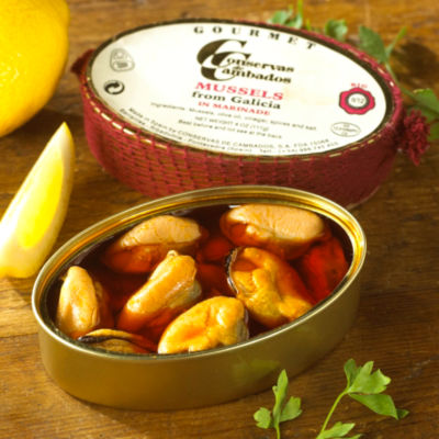 2 Tins of Mejillones en Esca