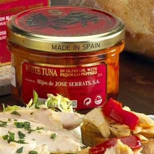 'Bonito del Norte' Tuna with a Piquillo Pepper by Serrats