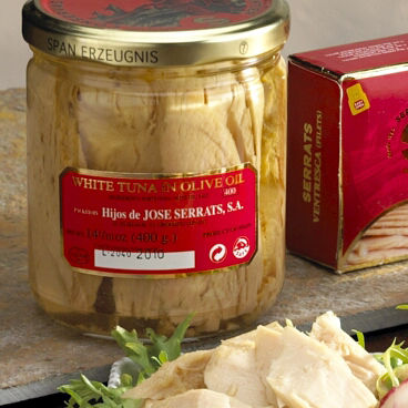 Bonito del Norte Tuna in Olive Oil by Serrats