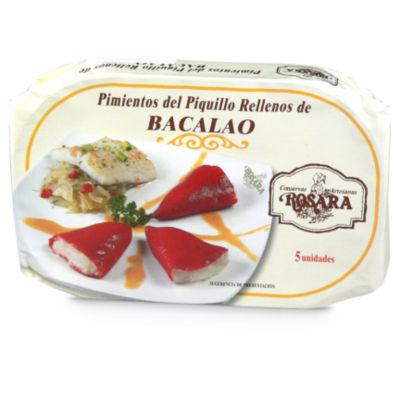 Piquillo Peppers Stuffed with Bacalao