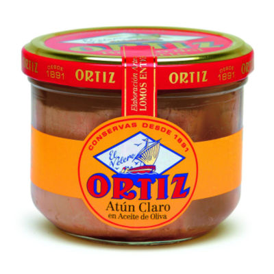 'Atun Claro' Yellowfin Tuna in Olive Oil by Ortiz