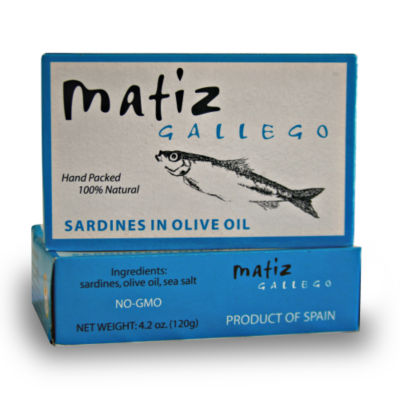 Sardines in Olive Oil by Matiz Gallego (3 Tins)