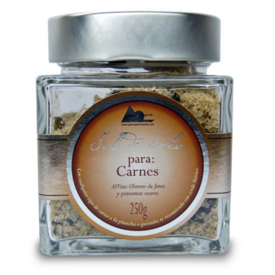 Sea Salt with Oloroso Sherry and Peppercorns