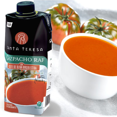 New Product - Super Gazpacho with Raf Tomatoes