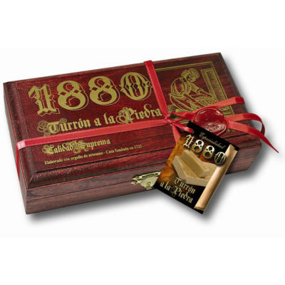 Turron a la Piedra - Stone Ground Almond Turron in a Gift Box