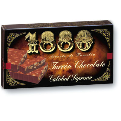 Gourmet Chocolate Almond Turron Candy by 1880 - 5.3oz
