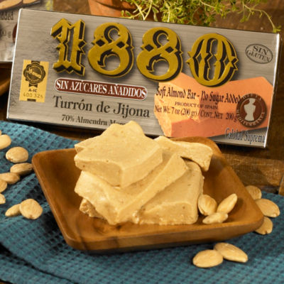 Sugar Free Jijona Turron Candy by '1880'