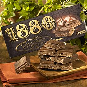 2 Packages of Turron Chocolate Crujiente Candy by 1880