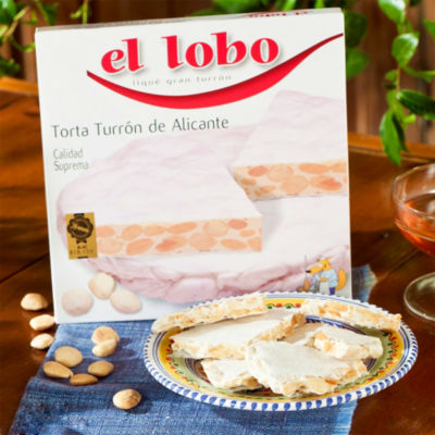 'El Lobo' Crunchy Alicante Torta Turr&oacute;n Candy