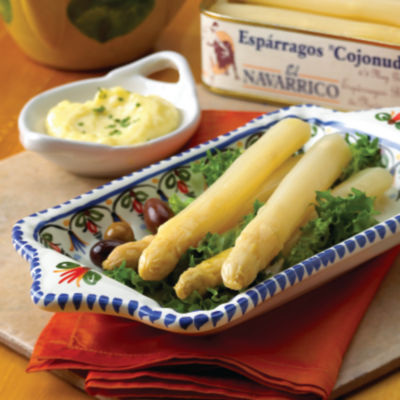 Thick White Asparagus Spears, D.O. Navarra