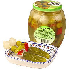 Banderillas en Vinagre - Pickle Skewers