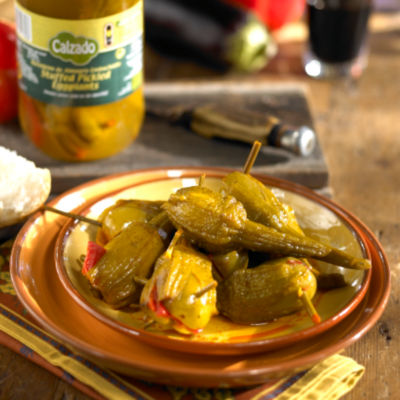 Berenjena Embuchada  - Tender Pickled Baby Eggplants