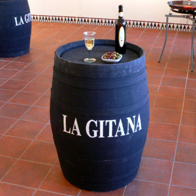 La Gitana Wine Barrel - The Perfect Table for Tapas!