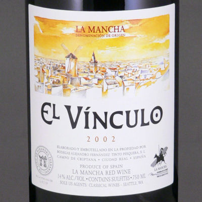 Bodegas Fernandez - El Vinculo 2002