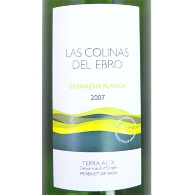 Las Colinas del Ebro Garnacha White 2007