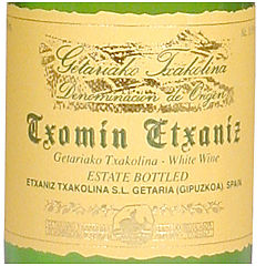 Txomin Etxaniz - Txacoli (Chacoli) 2007
