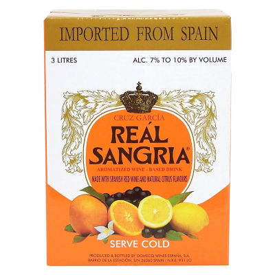 Real Sangria - Red Wine with Fruit Flavors