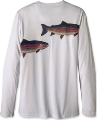 Trout Back: White