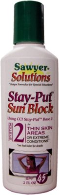 Sawyer Stay-Put System 2 SPF50 Lotion