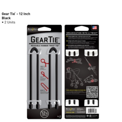 Nite Ize Gear Tie 2 Pack - 12in