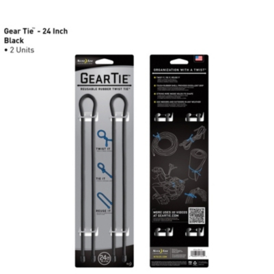 Nite Ize Gear Tie 2 Pack - 24in