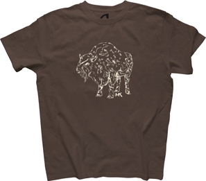 Mountain Khakis Mens Bison Organic T-Shirt