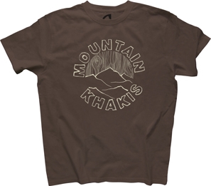 Mountain Khakis Mens Wood Grain Organic T-Shirt
