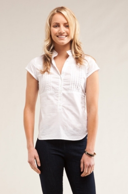Carve Designs Womens Ranch Top - Cap Sleeve