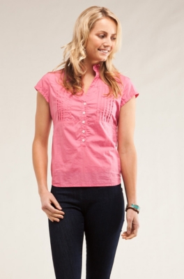 Carve Designs Womens Ranch Top - Cap Sleeve