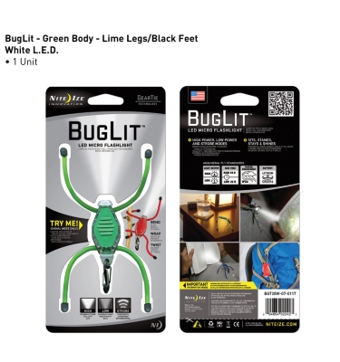 Nite Ize BugLit LED Micro Flashlight - White LED