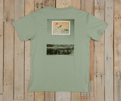 Southern Marsh Mens Duck Stamp Tee