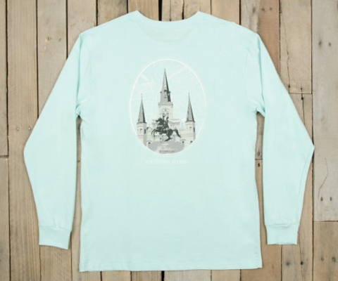 Southern Marsh Mens Jackson Square Tee