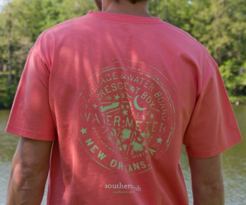 Southern Marsh Mens Water Meter Tee