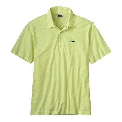 Patagonia Mens Polo Trout Fitz Roy