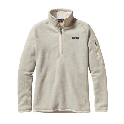 Patagonia Womens Better Sweater Quarter Zip Fleece