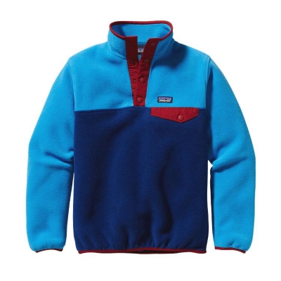 Patagonia Boys Lightweight Synchilla Snap T Pullover