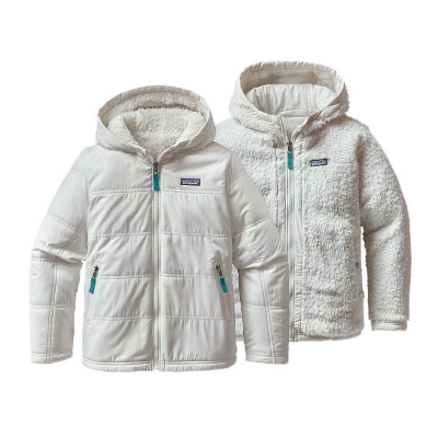Patagonia Girls Reversible Fuzzy Puff Hoody