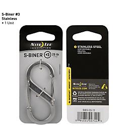 Nite Ize S Biner Stainless Steel Size 3