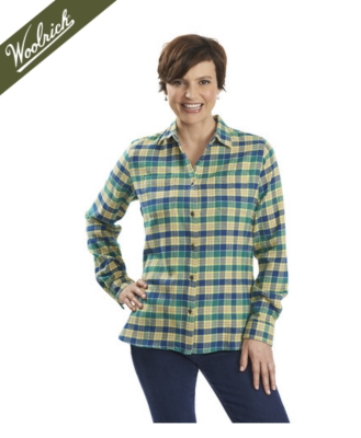Woolrich, Inc Womens The Pemberton Flannel Shirt