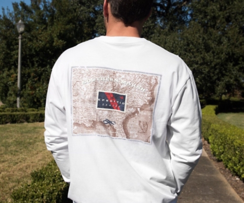Southern Marsh Mens Long Sleeve Expedition Series Flag