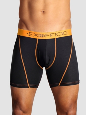 Ex Officio Mens Give N Go Sport Mesh 6in Boxer Brief