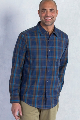 Ex Officio Mens Kelion Plaid Long Sleeve Shirt